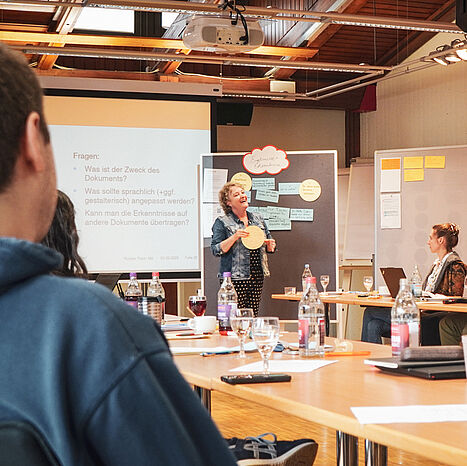 Workshop im Tagungsraum