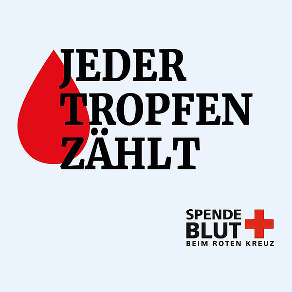 Every drop counts – donate blood to the German Red Cross