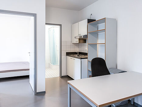 Möbliertes Appartement im Wohnheim Seezeit in Fallenbrunnen