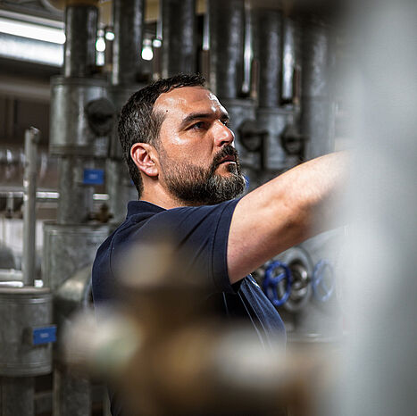 Mitarbeiter im Technik-Team bei Seezeit