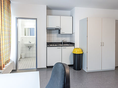 Furnished apartment in the Seezeit student residence in Fallenbrunnen