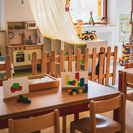 Gruppenraum im Seezeit Kinderhaus